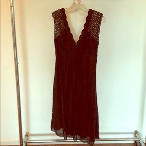 Elie Tahari black sleeveless dress